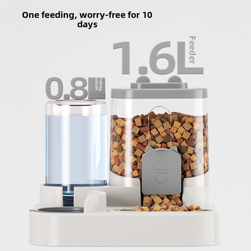 Automatic Pet Food and Water Feeder Bowl PawNest