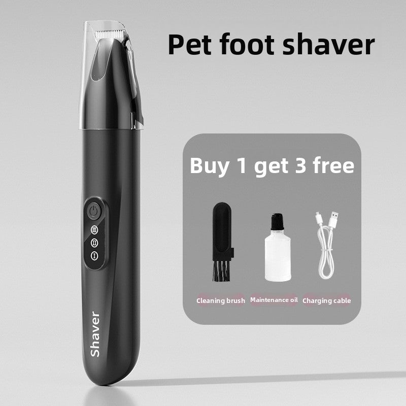 Rechargeable Pet Grooming Trimmer with Wide Blade